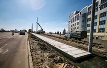 Фото 1: Трамвайну колію на Сихів планують збудувати до листопада цього року