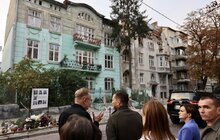 Фото 6: Польський міністр закордонних справ відвідав Львів і підтвердив наміри уряду відновити одну зі зруйнованих будівель (відео)
