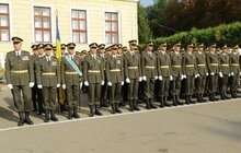 Фото 4: Військова присяга на вірність українському народу в Академії Сагайдачного
