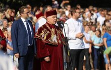 Фото 6: Мер Львова привітав студентів-першокурсників Львівського національного університету імені Івана Франка
