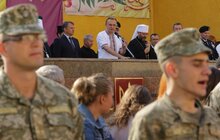 Фото 42: Військова присяга на вірність українському народу в Академії Сагайдачного
