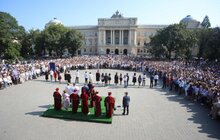 Фото 18: Мер Львова привітав студентів-першокурсників Львівського національного університету імені Івана Франка