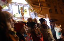 Фото 6: У Львові встановили різдвяну шопку