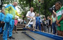 Фото 15: У Львові триває Олімпійський день — показові виступи з майстер-класами, забіг та розіграш подарунків
