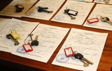 Фото 10: Сьогодні сім’ям бійців АТО вручили ордери на квартири у будинку на вул. Під Голоском, 22