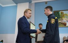 Фото 6: Андрій Садовий нагородив рятувальників з нагоди професійного свята