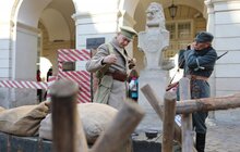 Фото 4: На площі Ринок зачитали відозву про проголошення ЗУНР до 101-ї річниці Листопадового чину