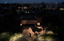 Фото 6: ЛКП «Львівсвітло» підсвітило ще низку храмів у місті
