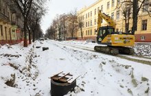 Фото 6: Триває реконструкція вул. С. Бандери