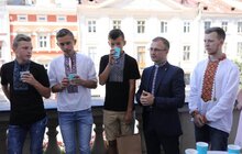 Фото 6: Мер Львова зустрівся з володарями Кубка світу з футболу «Hope for Mundial»