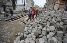 Фото 2: «Основний об’єм робіт до кінця цього року має бути виконаний», — А. Садовий про ремонт вул. Замарстинівської