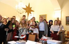 Фото 17: Українська академія лідерства в Ратуші презентувала вертеп, який створили самі ж студенти