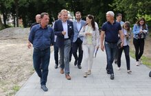 Фото 4: У Замарстинівському парку тривають ремонтні роботи