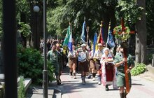 Фото 17: Пластуна-сеньйора Олеся Криськіва поховали на Личакові в родинному гробівці (поле № 52)