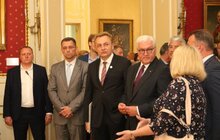Фото 5: Президент Німеччини Франк-Вальтер Штайнмаєр зустрівся з керівництвом міста та області