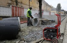 Фото 9: Основні роботи ІІ етапу ремонту вул. Шевченка планують завершити до кінця року