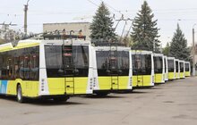 Фото 27: Мер Львова оглянув перші 10 нових тролейбусів виробництва «Електрон»