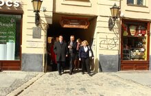 Фото 1: Парламентський державний секретар Федерального міністерства економічного співробітництва та розвитку ФРН у Львові