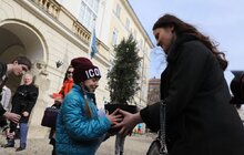 Фото 5: В рамках міжнародного проєкту «Озеленення планети» на площі Соборній висадили перші дерева