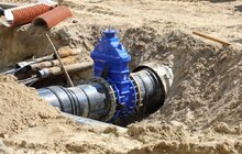 Фото 6: Облаштування квазікільця на вул. Шевченка: переключення водопроводів, асфальтування, стелення бруківки
