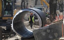 Фото 12: Триває ремонт вул. Замарстинівської: через 2−3 місяці розпочнуть відкривати перші відремонтовані ділянки