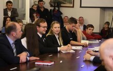 Фото 20: Апаратну нараду в мерії вперше провела юна львів’янка