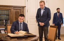 Фото 7: Мер Львова зустрівся з Міністром закордонних справ України
