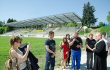 Фото 14: Напередодні матчу Чемпіонату Європи з регбі між збірними України та Угорщини стадіон «Юність» освятили