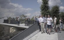 Фото 9: Будівництво першої частини Меморіалу пам’яті Героїв Небесної Сотні на стадії завершення