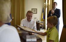 Фото 4: Мер Львова подякував маленькому львів’янину, який врятував товариша на Хмельниччині