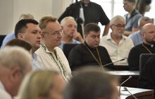 Фото 3: В мерії Львова відбулась урочиста академія до 20-ліття візиту святого Папи Івана Павла ІІ в Україну