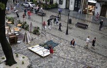 Фото 4: Аварійні бригади оперативно ліквідовують наслідки негоди в місті