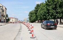 Фото 1: Частина вулиці Шевченка – від Залізничної до Юнаківа – відкрита для проїзду транспорту