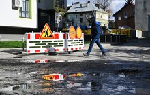 Фото 16: Найаварійнішу вулицю Львова – Залізничну, розпочали ремонтувати (відео)