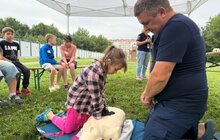 Фото 3: Домедична допомога, поліція та ДСНС: у Львові провели «Дні безпеки» для дітей-переселенців