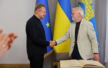 Фото 7: Мер Львова зустрівся з нобелівським лауреатом Сванте Паабо