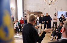 Фото 2: Андрій Садовий розповів учасникам Української школи політичних студій, як Львів розвивається в умовах війни