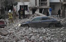 Фото 13: У Львові внаслідок російської ракетної атаки постраждали 17 людей