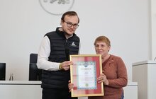 Фото 2: Ганна Чаус із Личаківського району стала «Найкращим двірником Львова-2024» (відео)