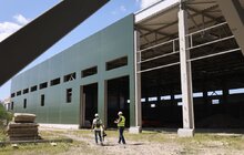 Фото 10: Сміттєпереробний завод у Львові збудований на 65% і сюди вже завезли першу частину обладнання (відео)