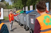 Фото 3: Вчимося граючись: у Львові дітей в ігровій формі навчають правильно сортувати відходи