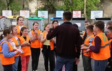 Фото 15: Вчимося граючись: у Львові дітей в ігровій формі навчають правильно сортувати відходи