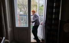 Фото 5: У Львові у співпраці з мешканцями розпочали реставрувати балкон у будинку-пам’ятці (відео)