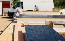 Фото 7: У Львові зводять тимчасові будинки для вагітних переселенок