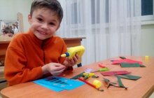 Фото 4: Львівські діти привітали учасників АТО та побажали воїнам не падати духом і повертатись живими