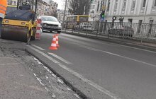 Фото 3: Комунальні служби міста проводять роботи з ліквідації аварійності на магістральних дорогах