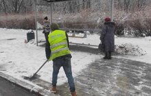Фото 27: Впродовж дня снігоприбиральна техніка працюватиме в робочому режимі