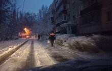 Фото 84: Минулої ночі в місті працювало 95 одиниць техніки, для посипання доріг використано 492 м3 піскосуміші