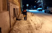 Фото 65: Для посипання доріг від ожеледиці минулої доби використано 513 м3 піскосуміші та 212 м3 солі