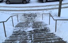 Фото 61: Для посипання доріг від ожеледиці минулої доби використано 527 м3 піскосуміші та 186 м3 солі